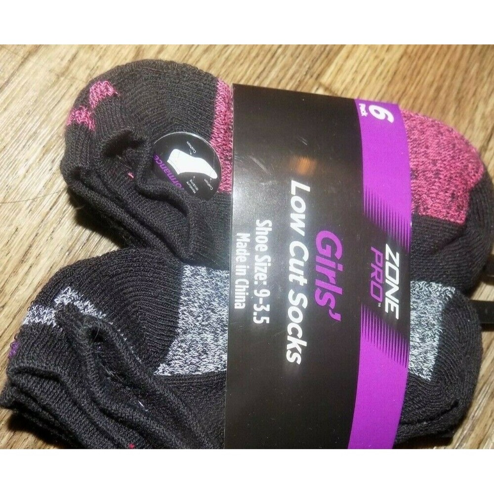 New Girl's Zone Pro low cut socks 9-3.5 size